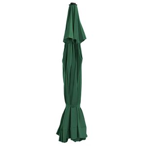 vidaXL Aurinkovarjon vaihtokangas vihre&auml; 515 cm