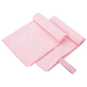 vidaXL Urheilupyyhkeet 2 kpl Pinkki 50 x 30 cm