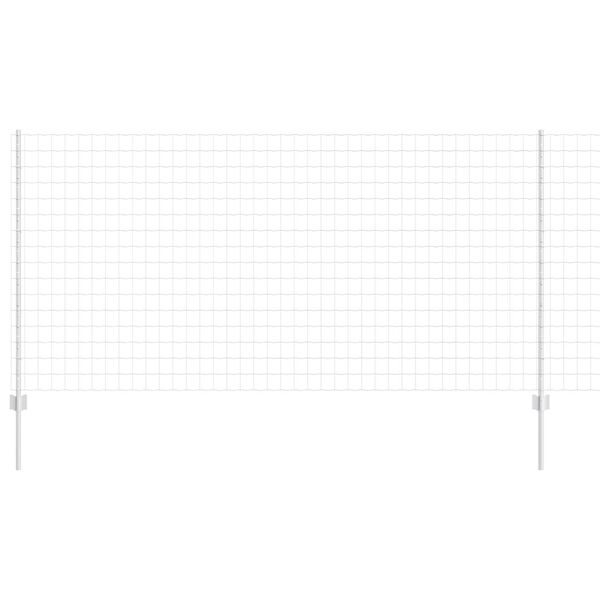 vidaXL Aita ja Tuki Hopea 1,2 x 25 m Ter&auml;s