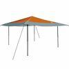 vidaXL Katos teltta 395 x 395 x 251 cm Oranssi kangas