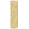 vidaXL Kirjahylly/tilanjakaja 60x35x135 cm täysi mänty