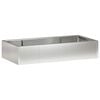 vidaXL Pato 6 kpl 200 x 100 x 40 cm Ruostumaton ter&auml;s Hopea