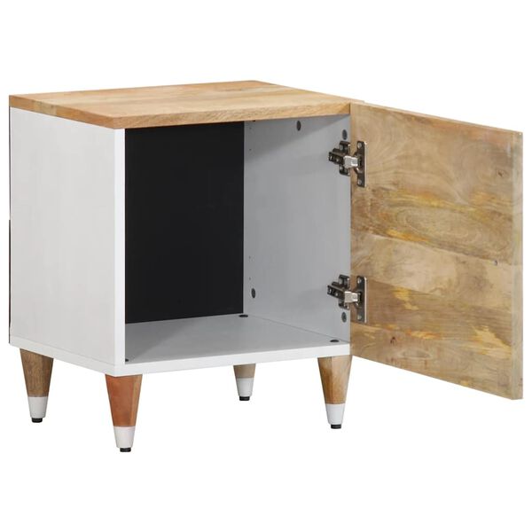 vidaXL y&ouml;p&ouml;yt&auml;kaapit 2 kpl 40x33,5x46 cm massiivipuu mango