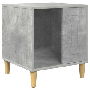 vidaXL Koirankoppi Betoni 44 x 42 x 49 cm Tekninen puu