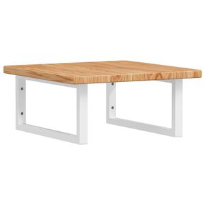 vidaXL Pesuallashylly sein&auml;lle ter&auml;s ja t&auml;ysi tammi