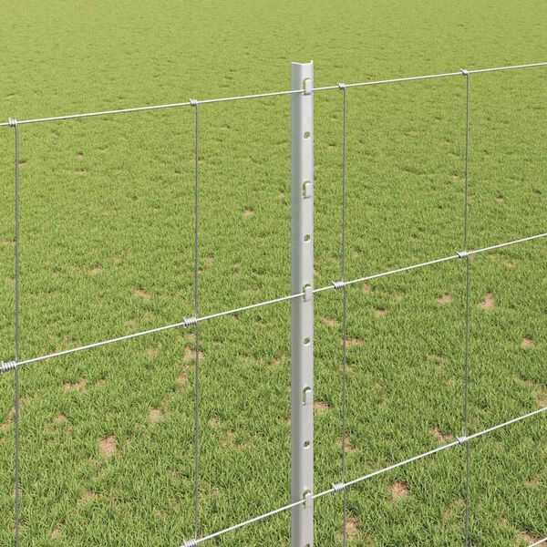 vidaXL Aita ja Tuki Hopea 1,5 x 50 m Ter&auml;s