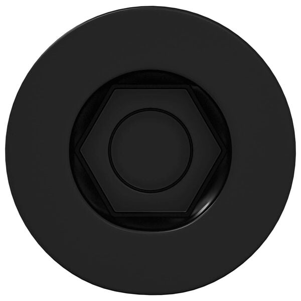 vidaXL Pistorasian korkea ruuvi 3072 pcs Musta 10 x 40 mm Rauta