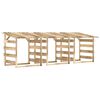 vidaXL Pergolat katoilla 3 kpl 100x90x100 cm kyll&auml;stetty m&auml;nty