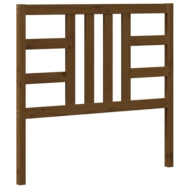 vidaXL S&auml;ngynp&auml;&auml;ty hunajanruskea 106x4x100 cm t&auml;ysi m&auml;nty