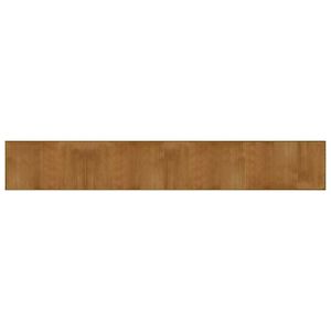 vidaXL Matto suorakaide ruskea 60x400 cm bambu