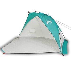 vidaXL Rantateltta merenvihre&auml; 268x223x125 cm 185T polyesteri