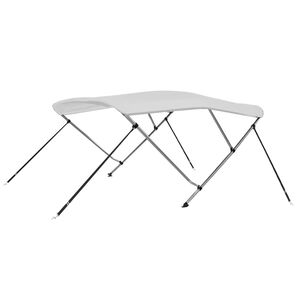 vidaXL 3-kaarinen bimini-kate valkoinen 183x140x137 cm