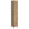 vidaXL Kaappisarja 2 pcs 33 x 34,5 x 90 cm Tekninen puu