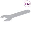 vidaXL Kiintoavain 12 kpl Hopea 13 mm Rauta