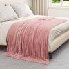 vidaXL Heittoviltti Pinkki 200 x 150 cm Fleese