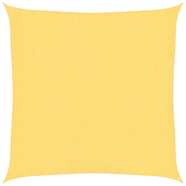 vidaXL Aurinkopurje 160 g/m² beige 3x3 m HDPE