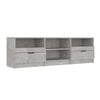 vidaXL TV-taso betoninharmaa 150x33,5x45 cm tekninen puu