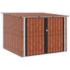 vidaXL Py&ouml;r&auml;tila 3 kpl Ruskea 216 x 207 x 158 cm Metalli