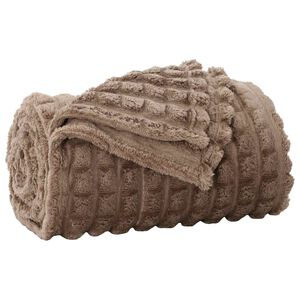 vidaXL Heittoviltti Camel 150 x 130 cm Fleese