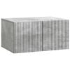 vidaXL Sein&auml;lle asennettava TV-kaappi Betoninharmaa 59,5 x 41 x 30 cm