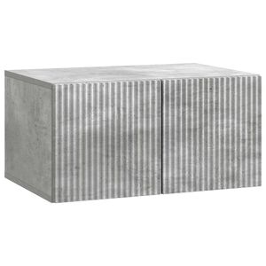 vidaXL Sein&auml;lle asennettava TV-kaappi Betoninharmaa 59,5 x 41 x 30 cm