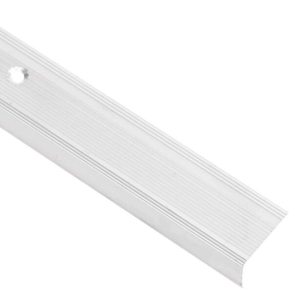 vidaXL Portaikon suojukset L-muotoiset 5 kpl alumiini 90 cm hopea