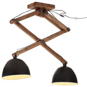vidaXL Kattovalaisin 25 W musta 29x18x85 cm E27