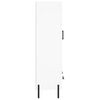 vidaXL Kaappi valkoinen 69,5x31x115 cm tekninen puu