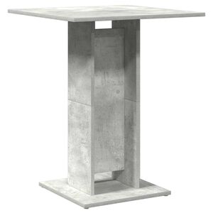 vidaXL Bistrop&ouml;yt&auml; betoninharmaa 60x60x75 cm tekninen puu