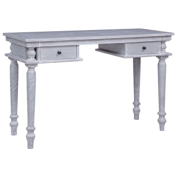 vidaXL Työpöytä 115x50x78 cm täysi mahonki