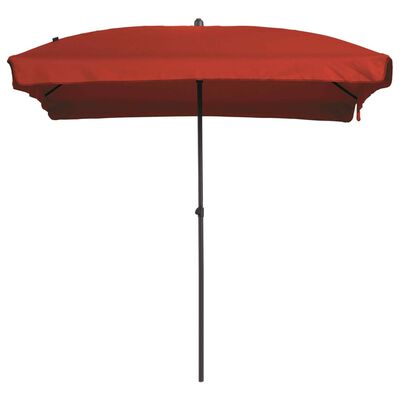 Madison Päivänvarjo Patmos Luxe suorakaide 210x140 cm tiilenpunainen