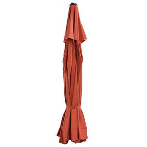 vidaXL Aurinkovarjon vaihtokangas terrakotta 500 cm