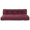 vidaXL Pallet-sofatyyny Burgundy kangas