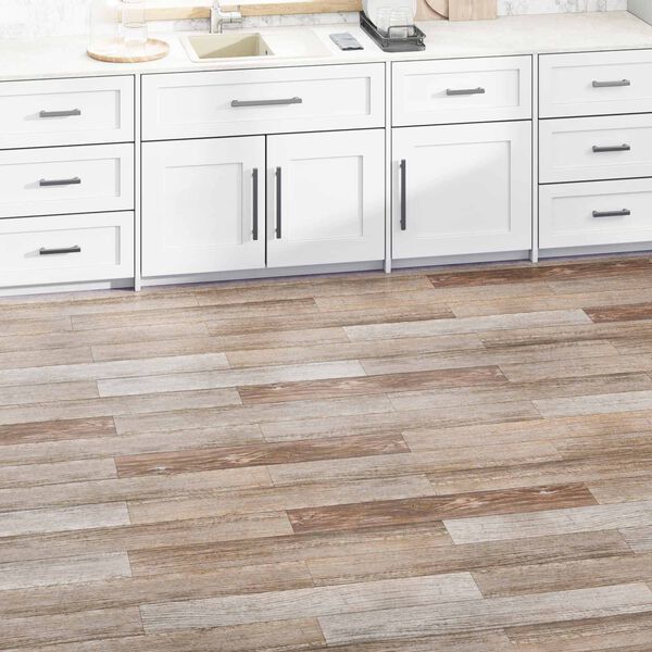 vidaXL Lattialankut 36 pcs Ruskea 5,02 m&sup2; Polyvinyylikloridi