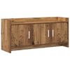 vidaXL TV-kaappi 102 x 33 x 47 cm Vanha puu Tekninen puu