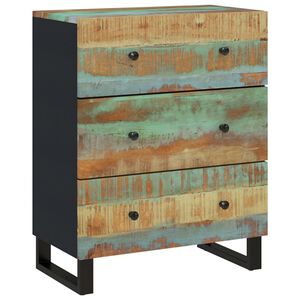 vidaXL Senkki 60x33x75 cm kierr&auml;tetty t&auml;yspuu