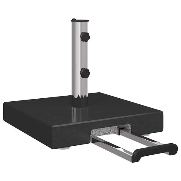 vidaXL Päivänvarjonjalusta Musta 41 x 41 x 37 cm Graniitti