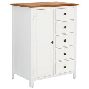 vidaXL Vaatekaappi 76x52x105 cm t&auml;ysi tammi