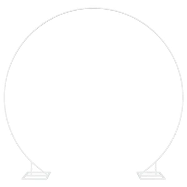 vidaXL H&auml;&auml;t Kaari Valkoinen 220 x 45 x 200 cm Ter&auml;s