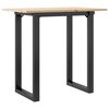 vidaXL Ruokap&ouml;yt&auml; O-runko 80x50x75 cm t&auml;ysi m&auml;nty ja ter&auml;st&auml;