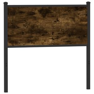 vidaXL Vaihdettava s&auml;ngynp&auml;&auml;ty savutammi 75 cm tekninen puu ja ter&auml;s