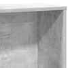 vidaXL Kirjahylly betoninharmaa 60x24x120 cm tekninen puu