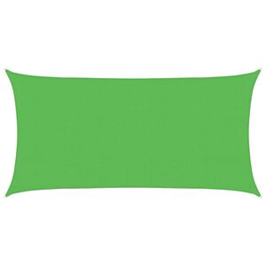 vidaXL Aurinkopurje 160 g/m&sup2; vaaleanvihre&auml; 2x4 m HDPE