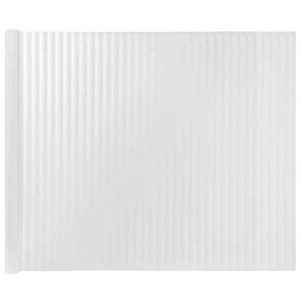 vidaXL Ikkunakalvot 2 kpl himme&auml; raitakuvio PVC