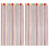 vidaXL String-verhot 2 kpl moniv&auml;rinen 100x250 cm