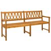 vidaXL Ulkopenkki 2 -istuttava 180 x 56 x 90 cm Tihe&auml; akasiapuu