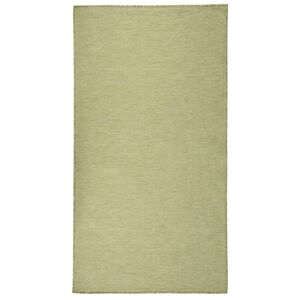 vidaXL Ulkomatto Flatweave 80x150 cm vihre&auml;
