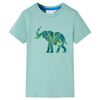 Lasten T-paita vaalea khaki 104