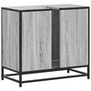 vidaXL Kylpyhuoneen pesuallaskaappi Harmaa Sonoma Engineered Wood