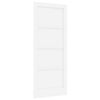 vidaXL Sis&auml;ovi 83 x 202 cm vaneri valkoinen